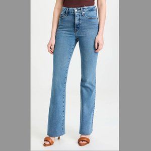 Good American Good Classic Bootcut Jean Size 0/25. NWT! Indigo027